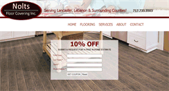 Desktop Screenshot of noltsflooring.com